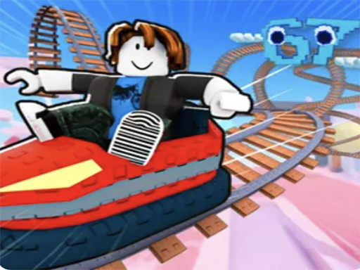 Obby: Climb Up and Slide Down on Minecarts